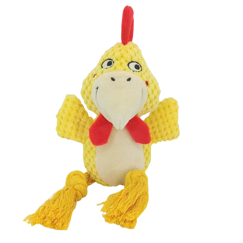 Plush Chew Toy with Squeaker.