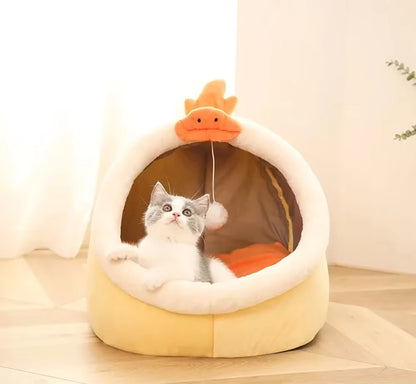 Cat Tent Cave Bed