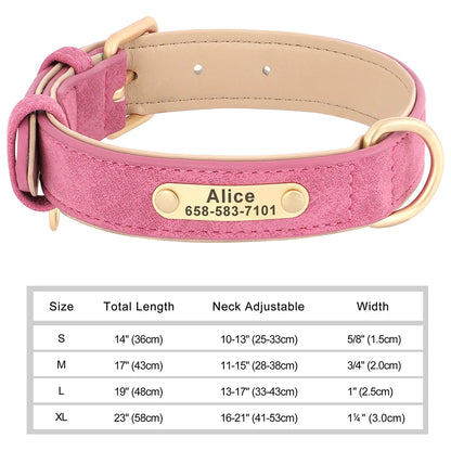 Personalized Dog Collar with ID Tag