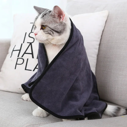 Microfiber Pet Bath Towel.