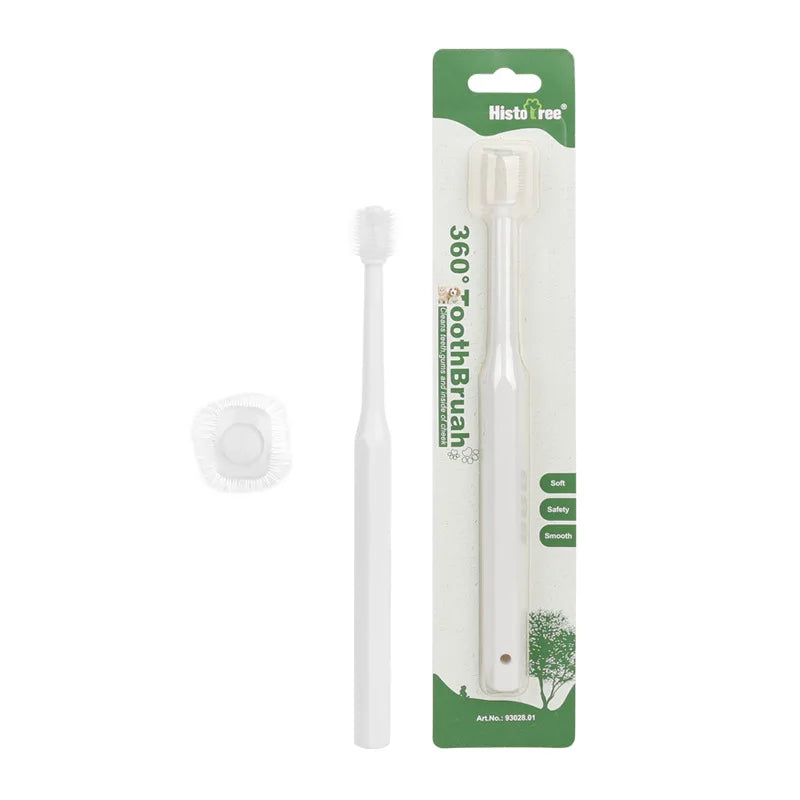 Round Head Pet Toothbrush.
