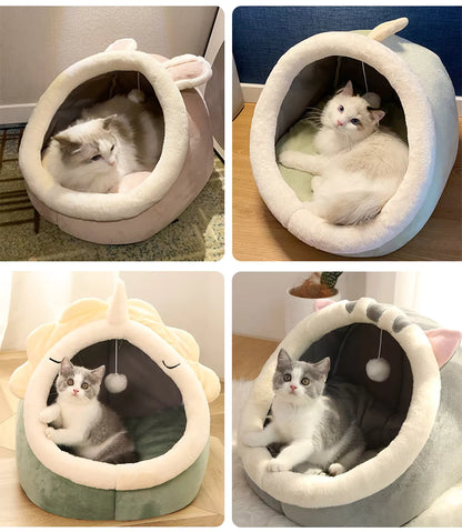 Cat Tent Cave Bed
